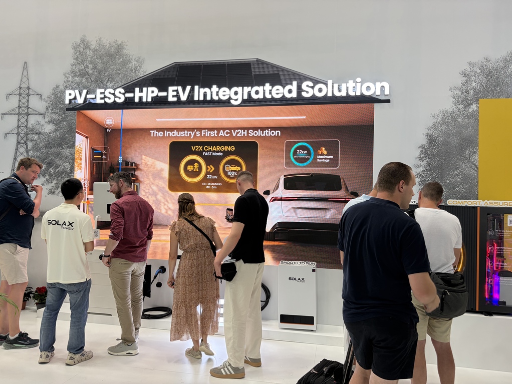 Exposição da SolaX na Intersolar Europe